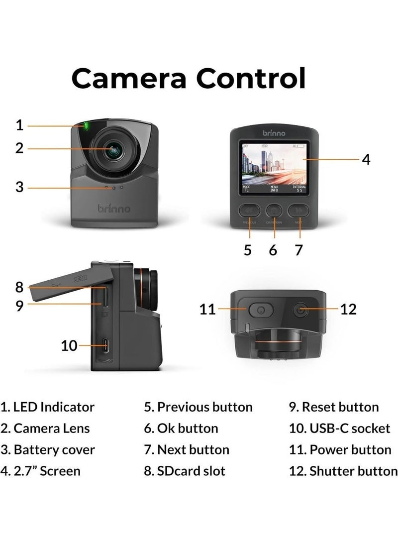 Brinno TLC2020-M – Short-Term Outdoor & Indoor Time Lapse Camera - Image 2
