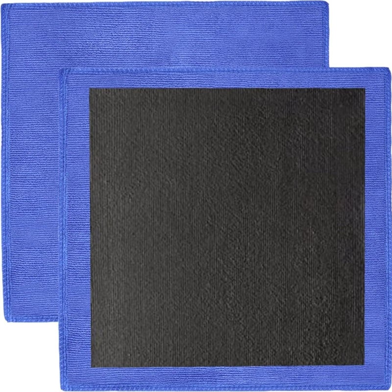 قطعتان من قماش الطين لتلميع السيارات مقاس 11.81 × 11.81 بوصة لتنظيف السيارات - Image 1