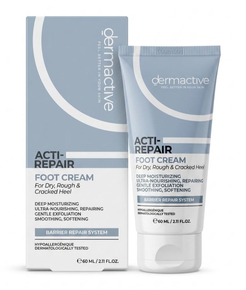 Acti-Repair Foot Cream for Dry, Rough & Cracked Heels - 60ml