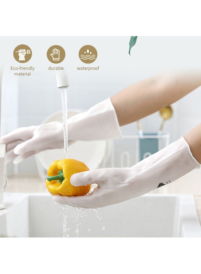 قفازات منزلية أبيض - Image 4