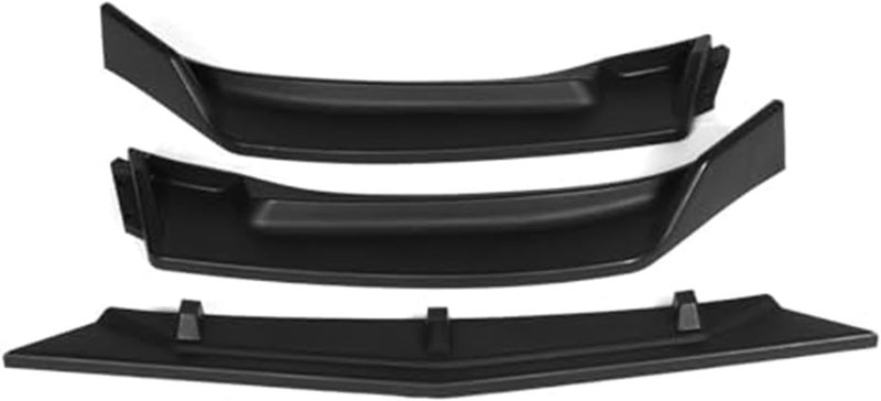 Wivplex 3 Pcs Car Front Bumper Splitter Lip Diffuser Body Kit - Image 1