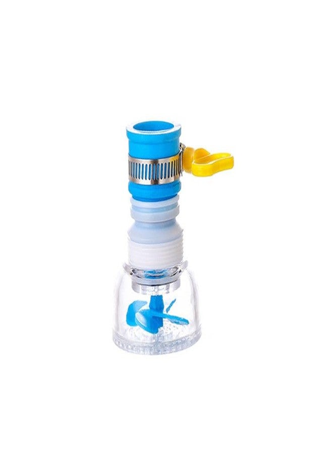 Homecure 360 Degree Water Saving Faucet Adjustable | Tap filter, Tap extender for kitchen sink | Flexible Anti Splash Water Saving Movable | Sprinkle Head Nozzle for & Kitchen (1, Multicolor) - Image 4