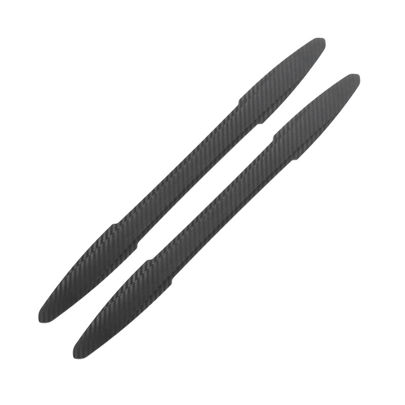 Bumper Strip 3M Adhesive Rubber Protector - Durable Carbon Fiber Exterior Guard - Perfect Fit for Auto Front Bumpers - Image 4