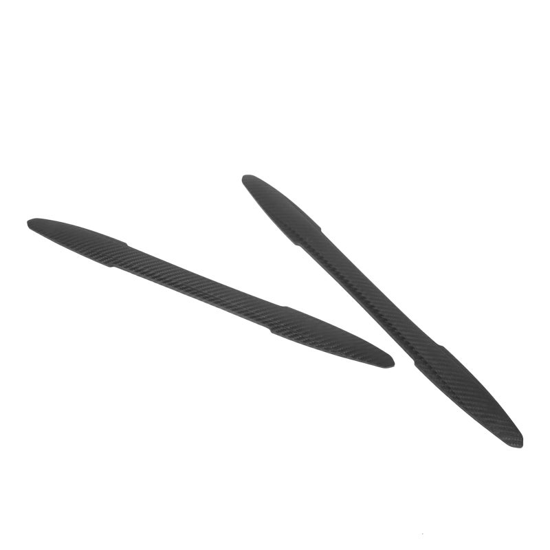 Bumper Strip 3M Adhesive Rubber Protector - Durable Carbon Fiber Exterior Guard - Perfect Fit for Auto Front Bumpers - Image 5