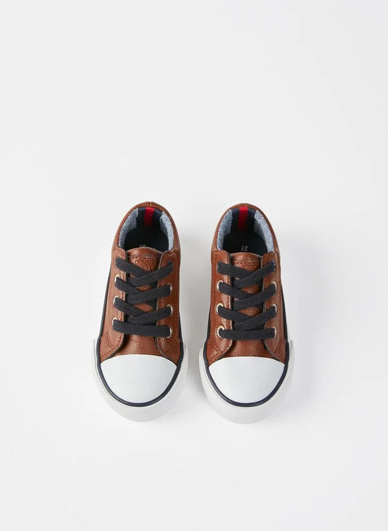 Zippy Trainers for Baby Boys, Brown