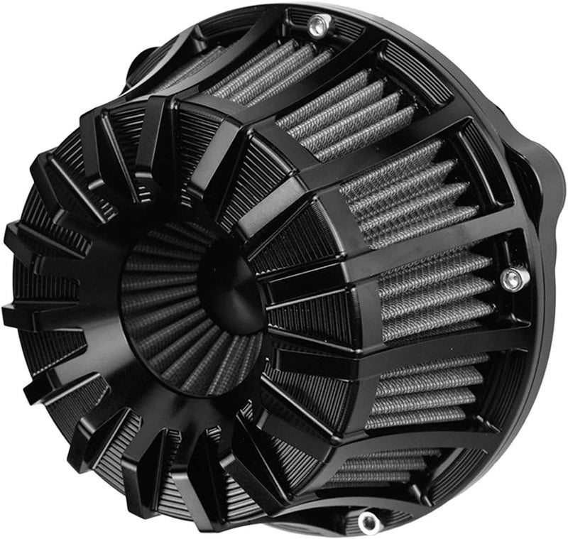 QASULER CNC Crafts Intake Air Cleaner Filter for Harley Motorcycles - Image 1