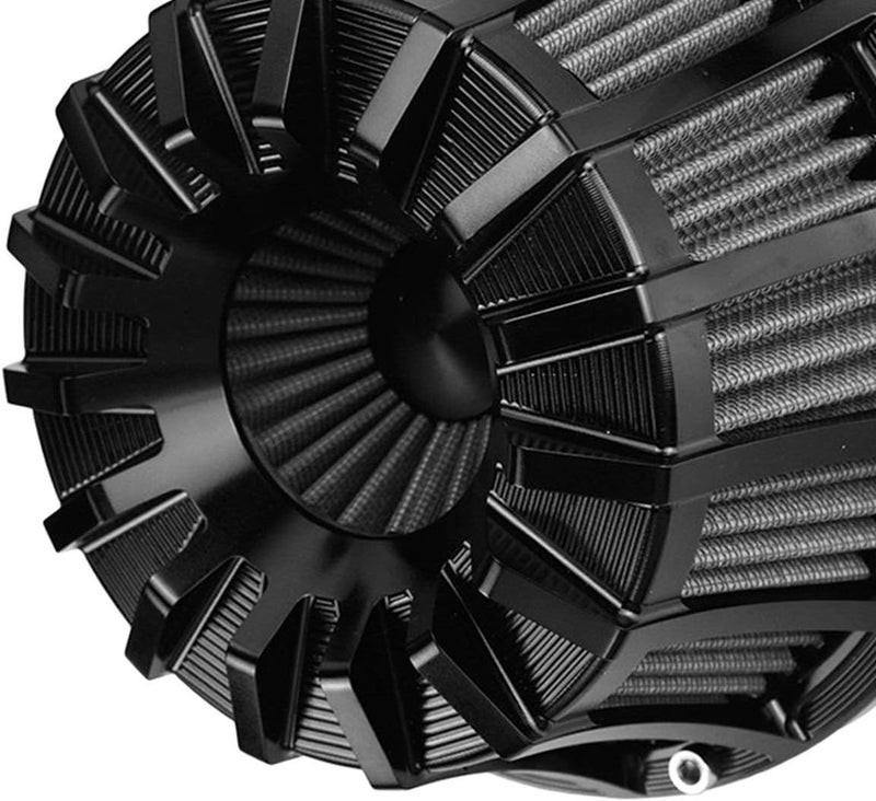 QASULER CNC Crafts Intake Air Cleaner Filter for Harley Motorcycles - Image 2