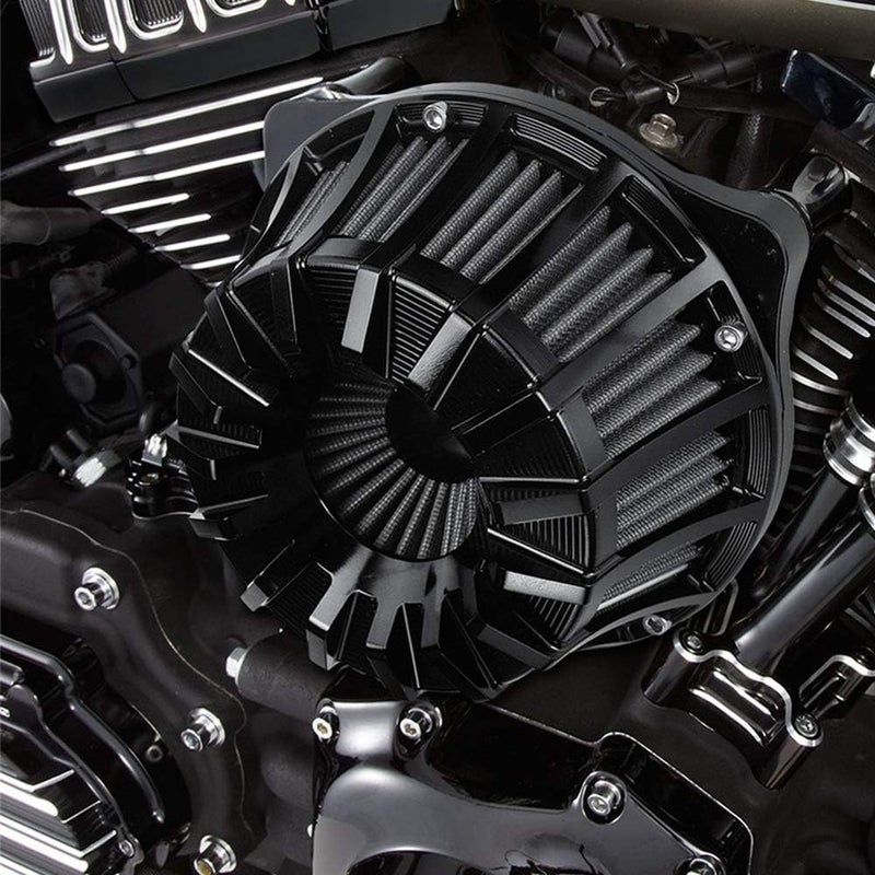 QASULER CNC Crafts Intake Air Cleaner Filter for Harley Motorcycles - Image 4