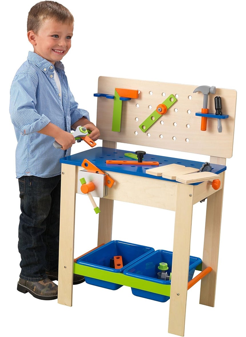 KidKraft KidKraft Deluxe Workbench with Tools multi  - Image 1