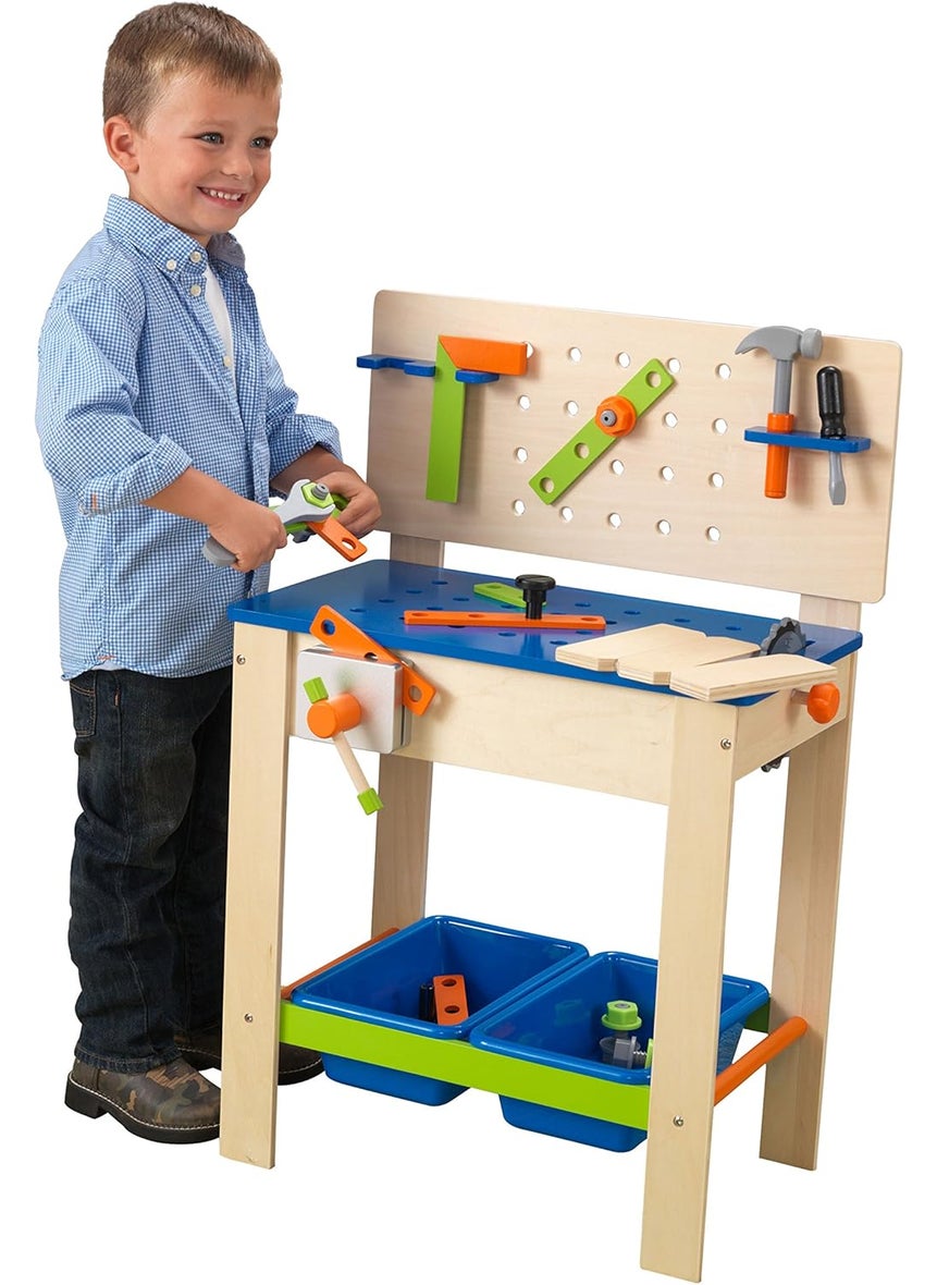 KidKraft KidKraft Deluxe Workbench with Tools multi  - Image 2