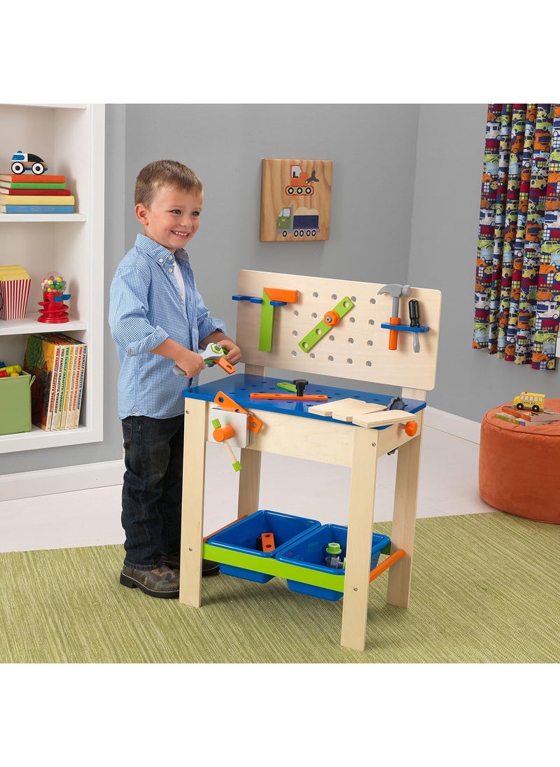 KidKraft KidKraft Deluxe Workbench with Tools multi  - Image 4