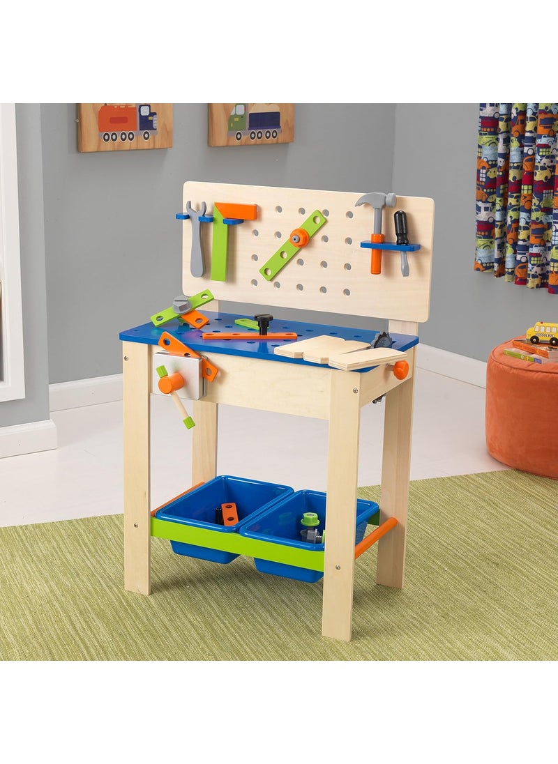 KidKraft KidKraft Deluxe Workbench with Tools multi  - Image 5