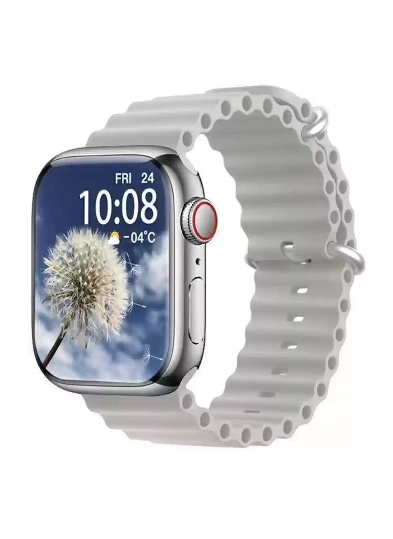 HW - Smart Watch With Health Fitness Tracker Sport Watch Supports addition Wrist Strap 45MM-Multicolour - Image 1