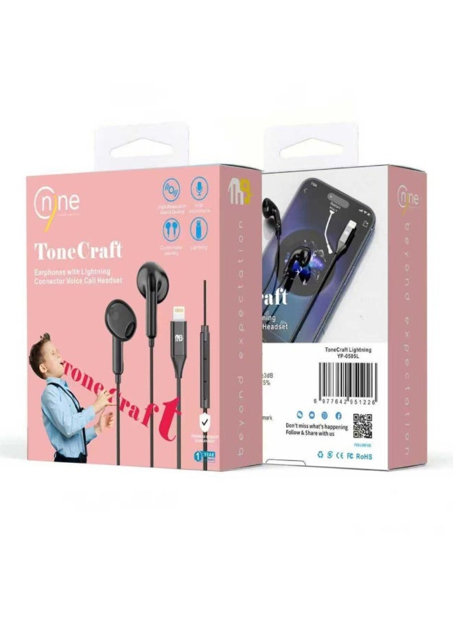 Nine Nine Tonecraft Wired Earphones Z2319DAB90106BB6577ABZ