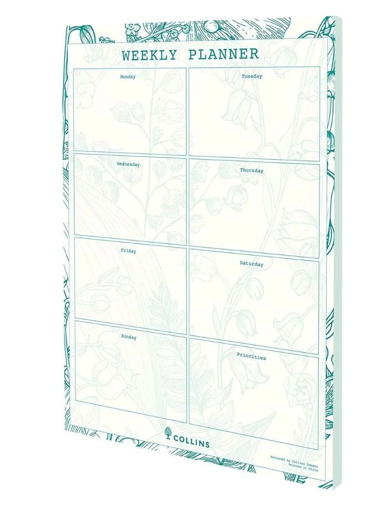 Collins Collins Tara A4 Weekly Desk pad
