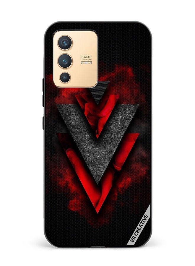 VR CREATIVE Protective Case Cover For Vivo V23 5G Fortnight Clans Design Multicolour - Image 1