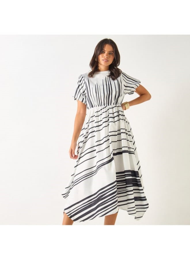 2Xtremz Striped Handkerchief Dress  - Image 2