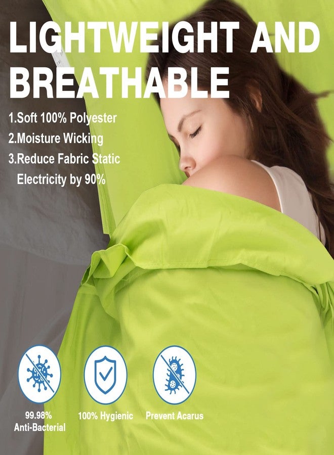 JAICOM Sleeping Bag Liner, Travel Sheets & Adult Sleep Sack, Ultralight and Portable Summer Sleeping Bag - Ideal for Backpacking, Hotels and Hostels, Business Trips, Camping - Image 3