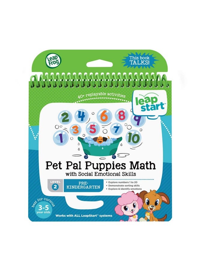 Leap Frog - Leapfrog Leapstart Pre Kindergarten Activity Book: Pet Pal Puppies Math And Social Emotional Skills - Image 1