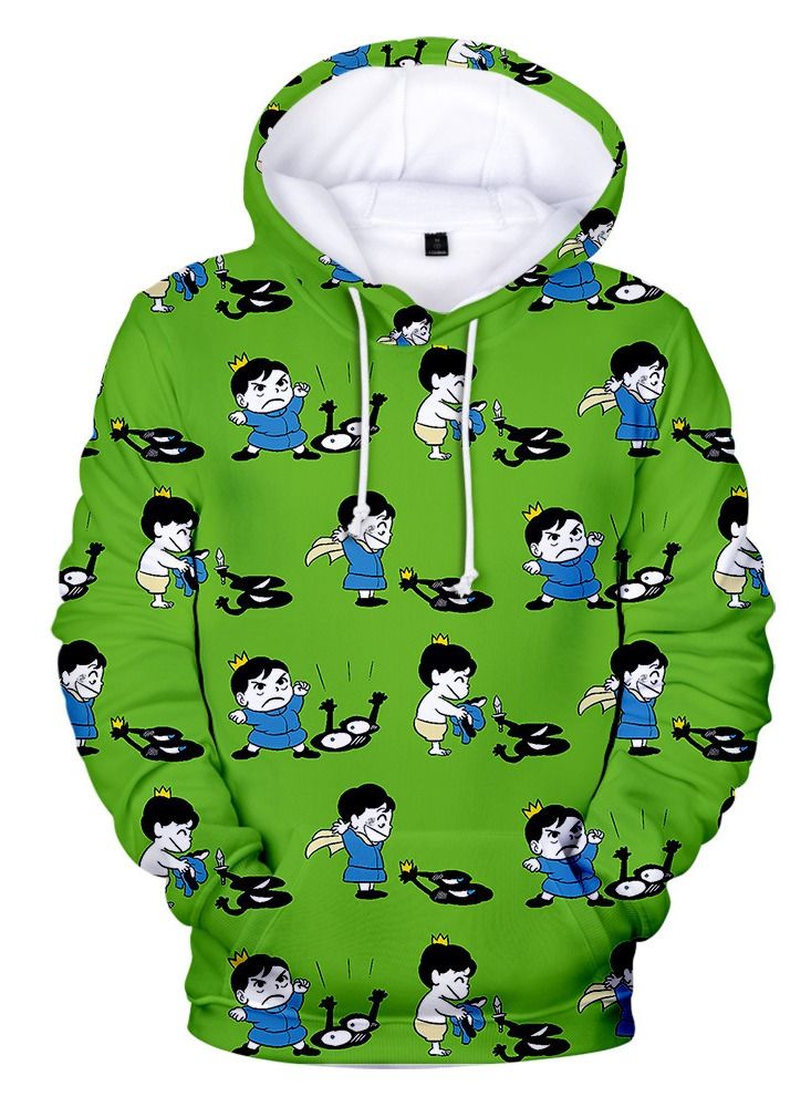NIBEMINENT Autumn and Winter Ranking Of Kings Hoodie Sweater Kings Ranking Hooded Sweater  - Image 1