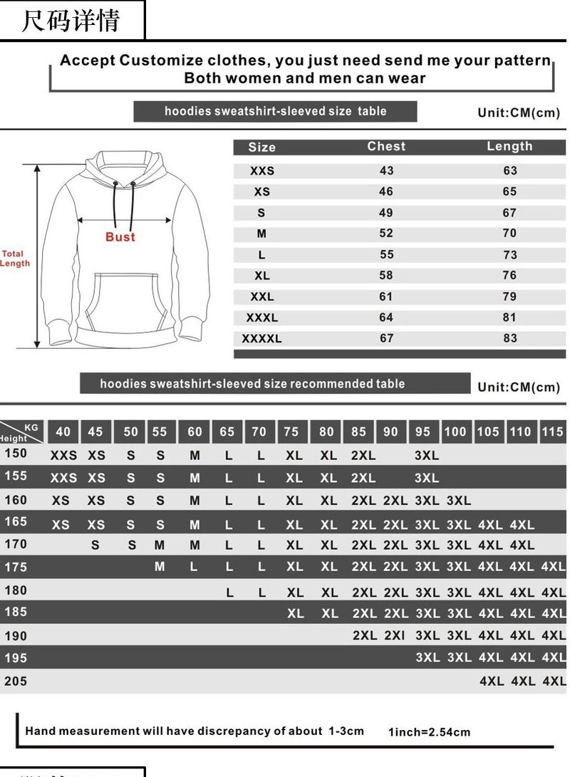 NIBEMINENT Autumn and Winter Ranking Of Kings Hoodie Sweater Kings Ranking Hooded Sweater  - Image 3