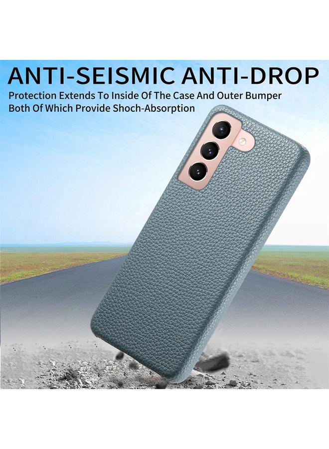 S-TOP Case For Samsung Galaxy S21 5G Litchi Oil Edge Leather Back Phone Case - Image 4