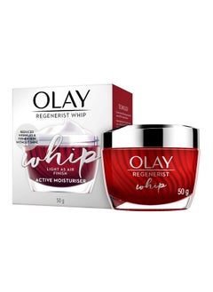 Olay Regenerist Giftpack Whip Day Cream With 50G + Microsculpting Night Cream 50G Hydrated & Bouncy Skin With Hyaluronic Acid And Peptides Normal Oily Dry Combination Skin Pack Of 2  - Image 4