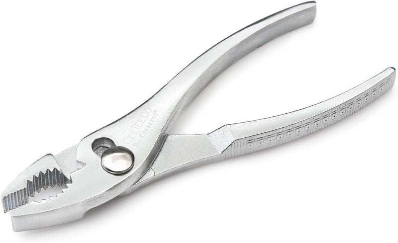6 1/2" Cee Tee Co.® Curved Jaw Combination Slip Joint Pliers - Carded - H26VN