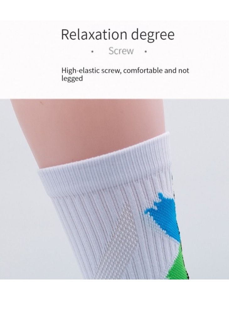 M MIAOYAN M MIAOYAN high-tube professional men's and women's actual combat basketball socks towel bottom thickened shock-absorbing high-top tide socks sports elite socks - Image 4