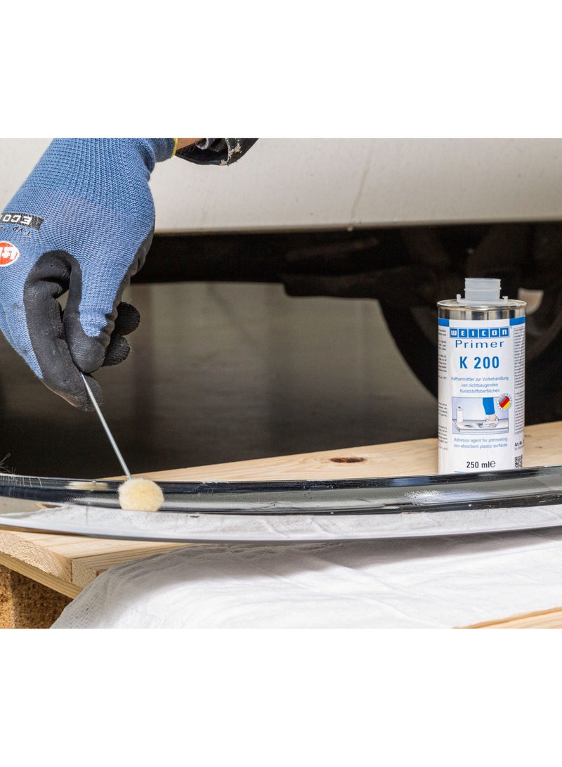 WEICON Primer K 200 Colourless 250ml For non-absorbent & painted plastics - Image 2