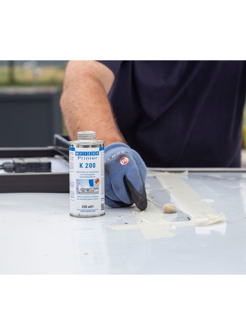 WEICON Primer K 200 Colourless 250ml For non-absorbent & painted plastics - Image 4