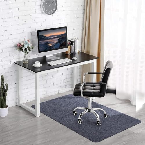 JUGTE Desk Mat for Rolling Chairs Office Chair Mat for Hardwood & Tile Floor Computer Rolling Chair Mat Under Desk Low-Pile Rug Large Anti-Slip Floor Protector mat for Home - Image 1