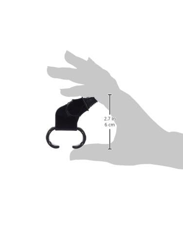 Fox 40 Sonik Blast CMG Fingergrip Pealess Whistle - Black - Image 2