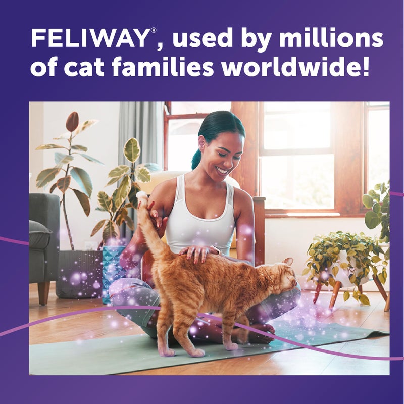 Feliway بخاخ فيلاواي® كلاسيك لتهدئة القطط، 60 مل - يريح القطط في المنزل وأثناء التنقل ويساعد على تهدئتها أثناء السفر - Image 5