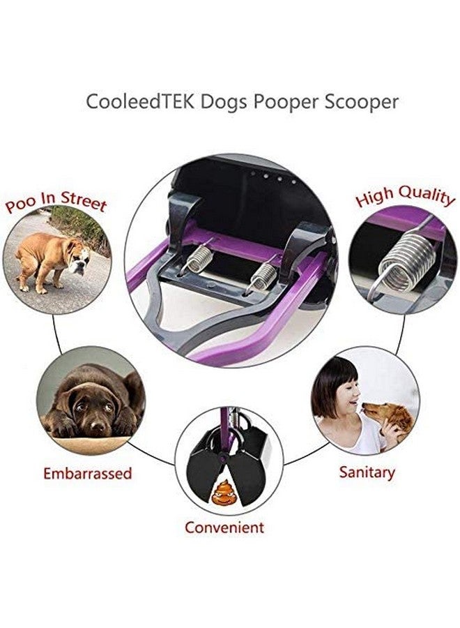 Portable & Foldable Jaw Clamp Dispenser, Litter Potty Scooper For Dogs & Cats (Colour May Vary, 11 Inches) - Image 3