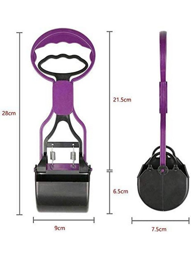 Portable & Foldable Jaw Clamp Dispenser, Litter Potty Scooper For Dogs & Cats (Colour May Vary, 11 Inches) - Image 2