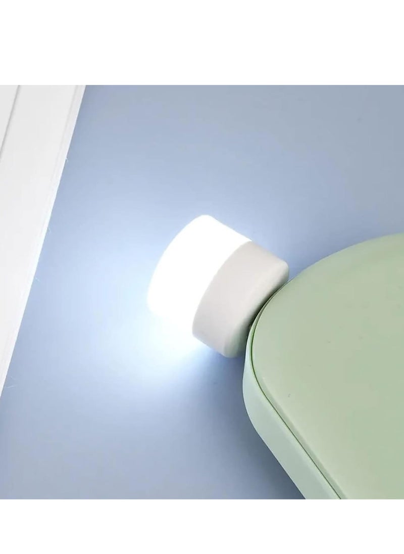 GUDOO 6 Pack USB Lights By Night, LED Plug In Bulbs Night Light, Modern White Style, Ideal For Bedroom, Bathroom, Nursery  - Image 4