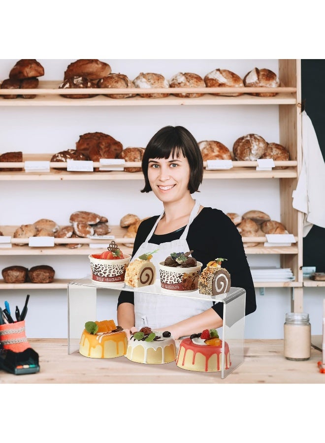 TPGP 4 Pcs Large Clear Acrylic Riser For Display - Image 5