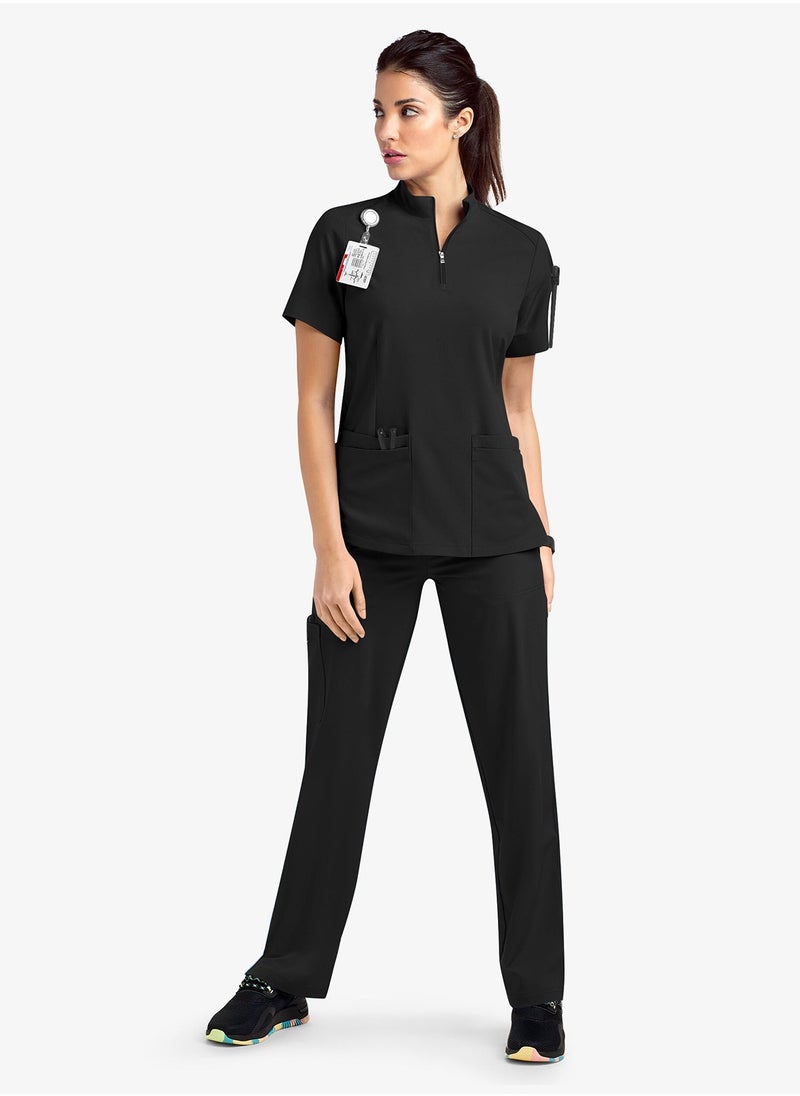 KUYING New V-neck Split Style Medical Work Uniform  - Image 1