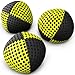 speevers Juggling Balls for Beginners and Professionals Set of 3 14 Colors Available 2 Layers of Net and Carry Case Xballs Juggling Balls Black Yellow 39 oz - Image 3