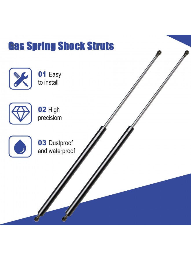 Hurotoms 28 inch 200Lbs/890N Universal Gas Spring Shock Struts Lift Supports for Lid Stay Prop RV Bed Cabinet Replacement for Heavy Duty Trailer Cap Tonneau Cover  - Image 2