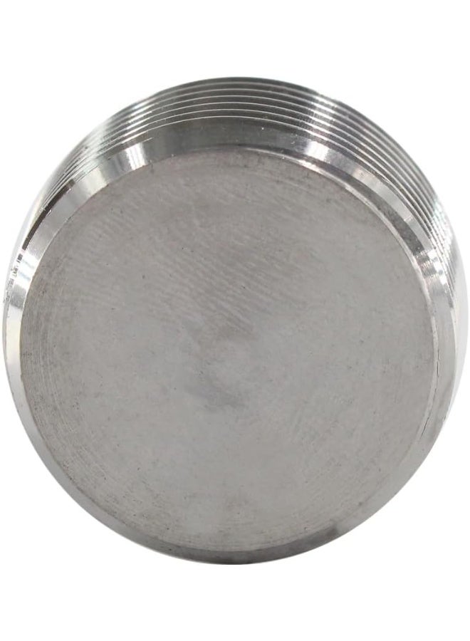 8 قطع توصيل أنابيب من الفولاذ المقاوم للصدأ 1/8 بوصة NPT برغي ذكر سدادة أنبوب سداسي مغروس - Image 3