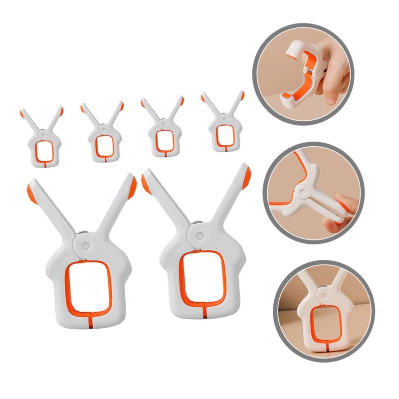 6 Windproof Towel Clips for Beach Chairs Strong Clamp Towel Holders Outdoor Pool Use - Image 5