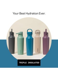 CORKCICLE Corkcicle Sport Canteen Insulated Tumbler, North Shore, 20 oz – Reusable Water Bottle Keeps Beverages Cold for 25 Hours & Hot 12 Hours – Cupholder Friendly Tumbler with Screw-On Cap  - Image 3