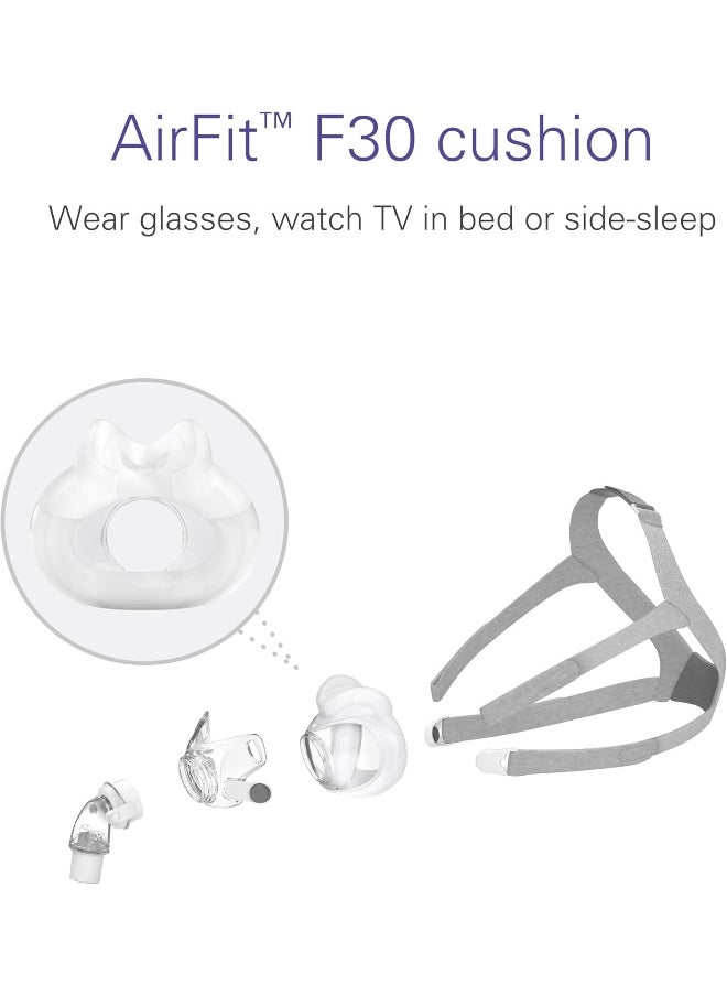 Resmed - ResMed Airfit F30 Replacement Cushion Size Medium - Image 1