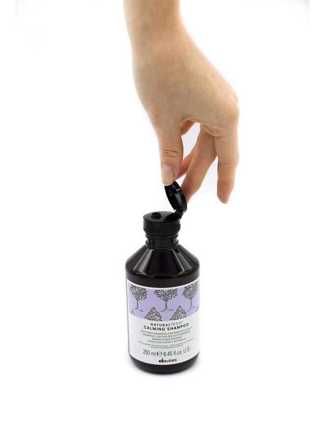 Davines Naturaltech CALMING Shampoo, Gentle Cleansing While Relieving Itch In Sensitive Scalps, 8.45 Fl. Oz. - Image 5