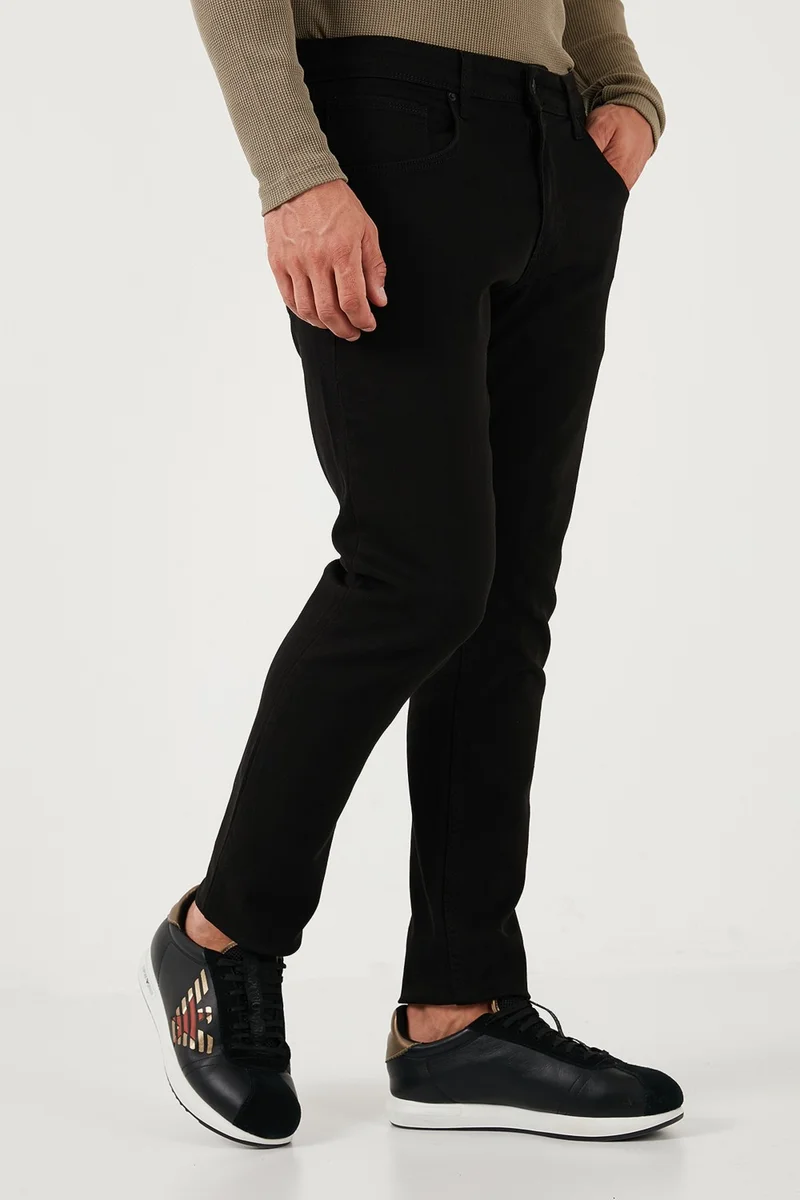 Buratti Cotton High Waist Slim Fit Straight Leg Jeans Men's Denim Trousers 3300S30TOKYO