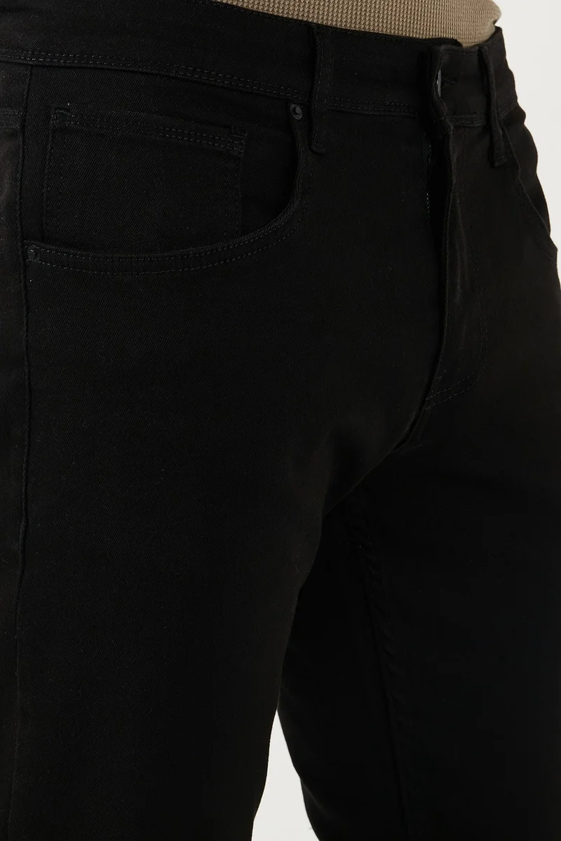 Buratti Cotton High Waist Slim Fit Straight Leg Jeans Men's Denim Trousers 3300S30TOKYO