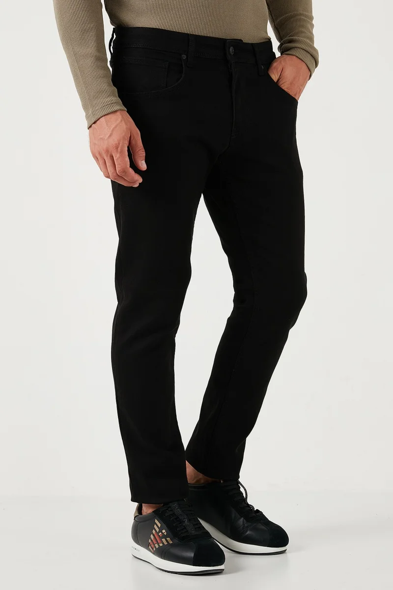 Buratti Cotton High Waist Slim Fit Straight Leg Jeans Men's Denim Trousers 3300S30TOKYO