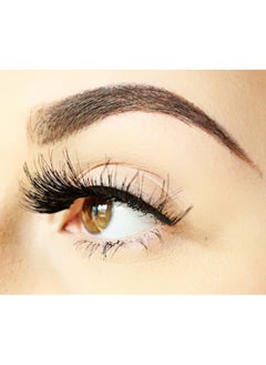 Red Cherry Eyelashes Human HAIR Black # 102  - Image 3